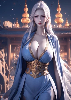 [AI 生成] white dragon(白龙-武庚纪) [AI Generated]