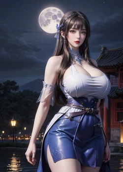 [AI 生成] XiShi(西施-王者荣耀) [AI Generated]