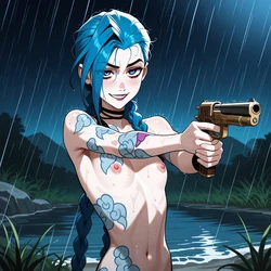 Jinx (by IceMirrors1122) [AI Generated]