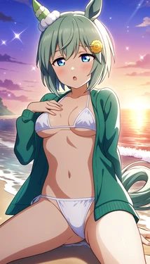 Summer camp with Seiun [AI Generated]