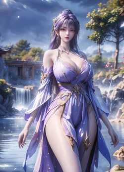 [AI 生成] Shencaier(圣采儿-神印王座) [AI Generated]