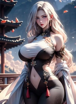 [AI 生成] ShenHe(申鹤-原神) [AI Generated]