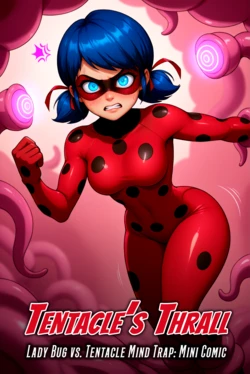 Tentacle's Thrall - Lady Bug Tentacle Mind Control Mini Comic - Lustful Mind [AI Generated]