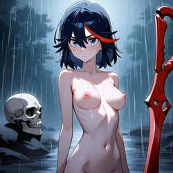 Ryuko Matoi (by IceMirrors1122) [AI Generated]