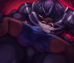 [Nurinaki] January 2025 (2025-01) silver tier rewards (Venom (Spiderman) x Rocket Raccoon + Rocket Raccon solo)