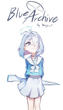 Iiterally Blue Archive