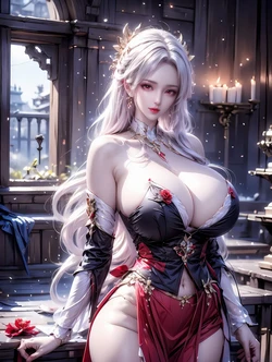 [AI 生成] Lunar Vow(月下誓约-崩坏3) [AI Generated]