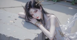 [AI Generated]834 千诗-女魃-不闻不问-天使圣王