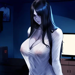 (Mogu-tyan) Sadako vs BBC (Patreon) [Ai Generated]