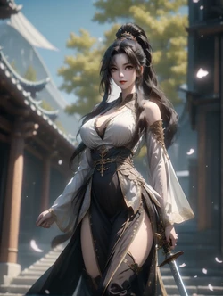 Daoist swordsman(道门剑客) [AI Generated]
