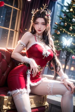 陆雪琪- Merry Christmas-Lu Xueqi [AI Generated]
