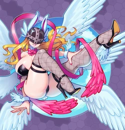[Supersatanson] Easter Bunny Angewomon (Digimon)