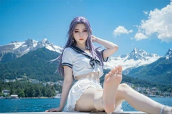 [AI Generated]云霄水手服