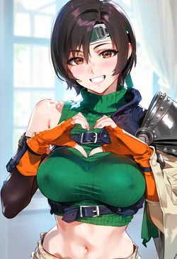 ChocoPizza - Yuffie Kisaragi | Final Fantasy VII [AI Generated]