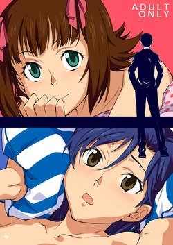 (C77) [Chotto Dake Aruyo. (Takemura Sesshu)] Haruka to Chihaya to Producer. (THE IDOLM@STER) [Textless]