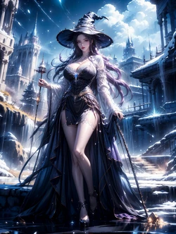 Black Magician(黑魔女) [AI Generated]
