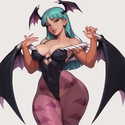[Our Lady of Thickness] Morrigan Aensland (AI Generated) (Patreon)