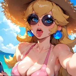 [Sinderella Art] Princess Peach [AI Generated]