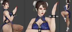 3D Comic Ronail -  Chun Li [10 pages]