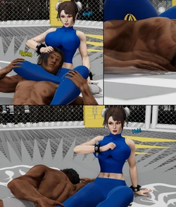 3D Comic Ronail -  Chun Li [40 pages]