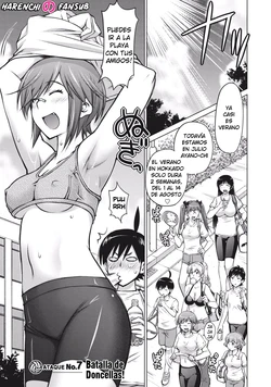 [Aizome Gorou] Otome no Tatakai (Ooki Onnanoko wa sukidesu ka? Chap.7) | Batalla de Doncellas (Te gustan las chicas grandes? Cap.7) [Spanish] [Harenchi no Fansub] [Digital]