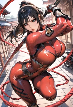 リヒテンシュタイン (32263399) - #Taki (Soul Calibur) (AI Generated)