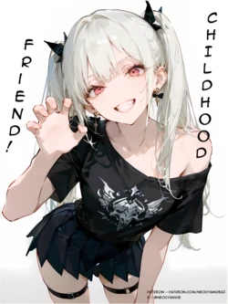 [AI Generated] Childhood Friend [Neo Cyanide]