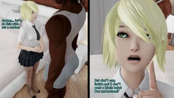 3D Comic Ronail -  Mana gets BBC