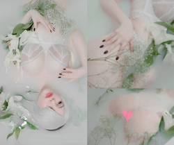 Alina Becker - 2B milk bath