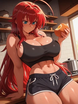 [WaifuInvoker] Rias Gremory | Highschool DxD 🔥😈 (2025-04-06) [Ai Generated]