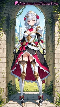 [NatsuYoru] Noelle (genshin impact) [AI Generated]
