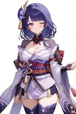 (Kotone) Raiden Shogun 1 (Patreon) [Ai Generated]