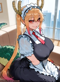 [DreamcoreArt] Tohru Pinups Only [AI Generated]