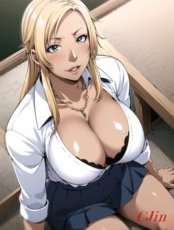 KIRASAKI from hentai manga Gal Bitch Supremacy [CjinAI] [AI Generated]