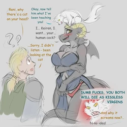 [NaiveTabby (Naive_tabby)] Horny and Scaly + Extas (Ongoing)