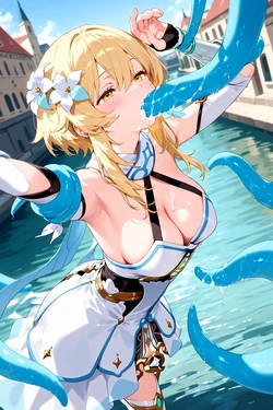 [ankakenameko] Lumine (Genshin Impact) [Ai Generated]