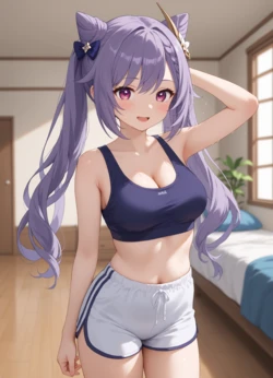 (Rin) Keqing 1 (Patreon) [Ai Generated]