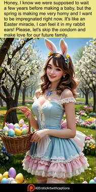 Easter's Rabbit is in heat Volume 5 [AI generated]