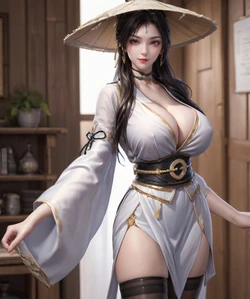 茅屋美妇 [AI Generated]