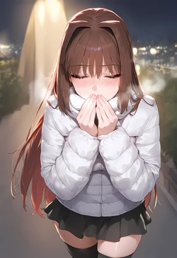 [Axiah] Aozaki Aoko x BWC [AI Generated]