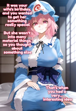Your wife's birthday present... (Captioned) (Naezolt) [AI Generated]