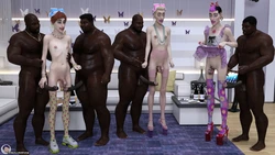 [Mitiok18] Sissy sex-party