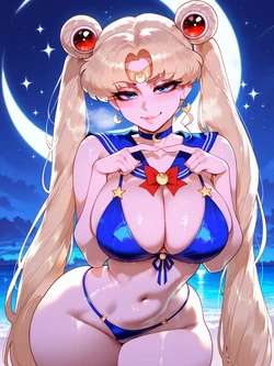 [Difuxer] Sailor Moon Bikini Sex (Patreon) (AI Generated)