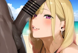 AItono - Kitagawa Marin Bikini x BBC (Patreon) (AI Generated)