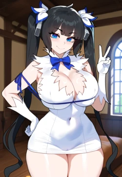 [Creamy AI] Hestia, PAWG Vs BBC (AI Generated)