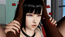 3D Comic Ronail - Yumeko gets BBC