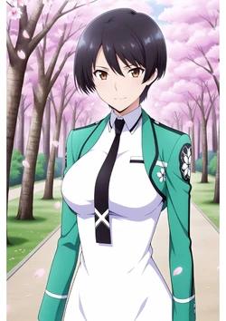 [Zerori@AI Illustrator] Watanabe Mari(The Irregular at Magic High School) [AI Generated]