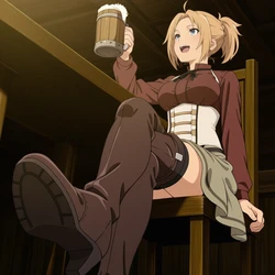 PIXIV httwsn [AI Generated] 塞妮丝·格雷拉特玉足