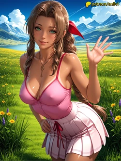 [Anilvl] Aerith Gainsborough - Final Fantasy [AI Generated]