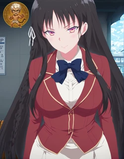 Suzune Horikita hentai | Classroom of the Elite fan art [AI Generated]